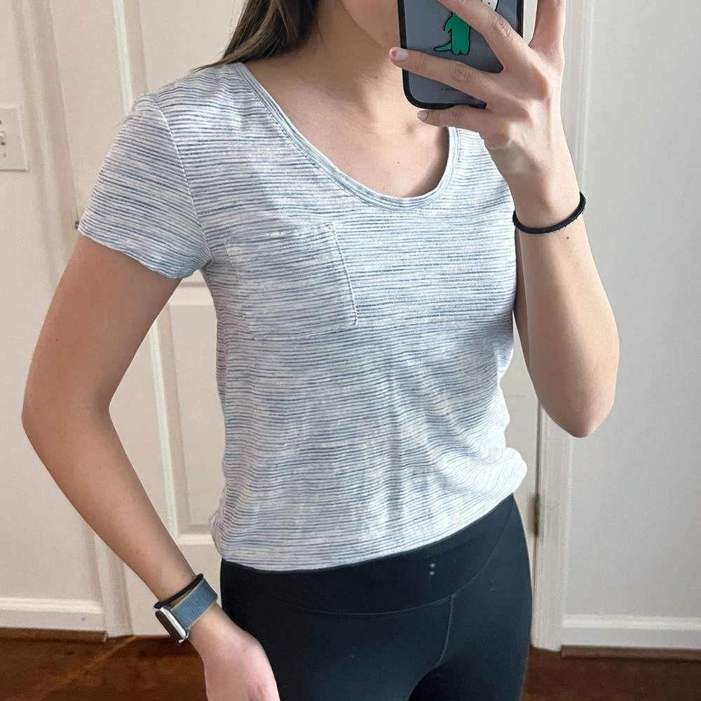 LOFT striped tee - Picture 2 of 5